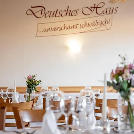 Landgasthof Deutsches Haus Kg 3* 와일하임앤더테크